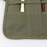 Darrahopens Electronics > Back Up & Storage Roll Up Paint Brush Holder Canvas Bag Draw Storage Case Organizer Artist Army
