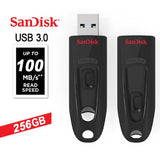 darrahopens Electronics > Back Up & Storage SANDISK 256GB  ULTRA CZ48 USB 3..0 FLASH DRIVE (SDCZ48-256G)