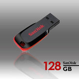 darrahopens Electronics > Back Up & Storage Sandisk Cruzer Blade CZ50 128GB USB Flash Drive