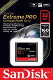 darrahopens Electronics > Back Up & Storage SanDisk Extreme Pro CFXP 32GB CompactFlash 160MB/s (SDCFXPS-032G)