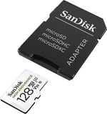 darrahopens Electronics > Back Up & Storage SANDISK HIGH ENDURANCE MICROSDHC CARD SQQNR 128G UHS-I C10 U3 V30 100MB/S R 40MB/S W SD ADAPTOR SDSQQNR-128G-GN6IA