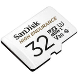 darrahopens Electronics > Back Up & Storage SANDISK HIGH ENDURANCE MICROSDHC CARD SQQNR 32G UHS-I C10 U3 V30 100MB/S R 40MB/S W SD ADAPTOR SDSQQNR-032G-GN6IA