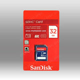 darrahopens Electronics > Back Up & Storage SANDISK SDHC SDB 32GB CLASS 4
