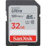 darrahopens Electronics > Back Up & Storage SANDISK SDSDUN4-032G-GN6IN  SDHC Ultra UHS-I Class 10 , U1, 120mb/s read &10mb/s write