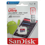 darrahopens Electronics > Back Up & Storage SANDISK SDSQUA4-032G-GN6MN Micro SDHC Ultra UHS-I Class 10 , A1, 120mb/s No adapter