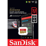 darrahopens Electronics > Back Up & Storage SANDISK SDSQXAF-032G-GN6MN 32GB MICRO SDHC EXTREME A1 V30, UHS-I/ U3, 100MB/s ,NO  SD ADAPTER