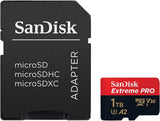 darrahopens Electronics > Back Up & Storage SanDisk SDSQXCZ-1T00-GN6MA Extreme Pro 1 TB microSDXC Memory Card with SD Adapter 170 MB/s
