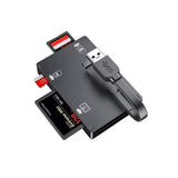darrahopens Electronics > Back Up & Storage Simplecom CR309 3-Slot SuperSpeed USB 3.0 Card Reader with Card Storage Case