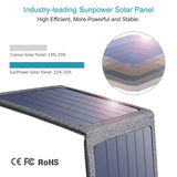darrahopens Electronics > Battery Chargers & Power CHOETECH SC004 14W USB Foldable Solar Powered Charger