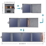 darrahopens Electronics > Battery Chargers & Power CHOETECH SC004 14W USB Foldable Solar Powered Charger