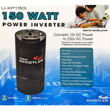 darrahopens Electronics > Battery Chargers & Power Compact 150W Car Caravan Power Inverter 12v 240v AC DC Sine Wave Can Cup Holder Size