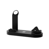 Darrahopens Electronics > Battery Chargers & Power Devanti 4-in-1 Wireless Charger Dock Multi-function Charging Station for Phone