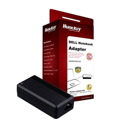 darrahopens Electronics > Battery Chargers & Power Huntkey DELL Notebook Adapter 65W  (HKA06519034-8C)