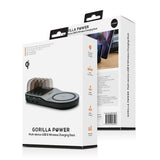 darrahopens Electronics > Battery Chargers & Power mbeat Gorilla Power 50W Qi Certified Multi-Device USB & Wireless Charging Dock
