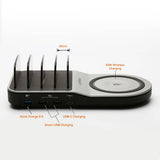 darrahopens Electronics > Battery Chargers & Power mbeat Gorilla Power 50W Qi Certified Multi-Device USB & Wireless Charging Dock