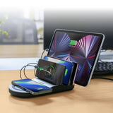 darrahopens Electronics > Battery Chargers & Power mbeat Gorilla Power 50W Qi Certified Multi-Device USB & Wireless Charging Dock