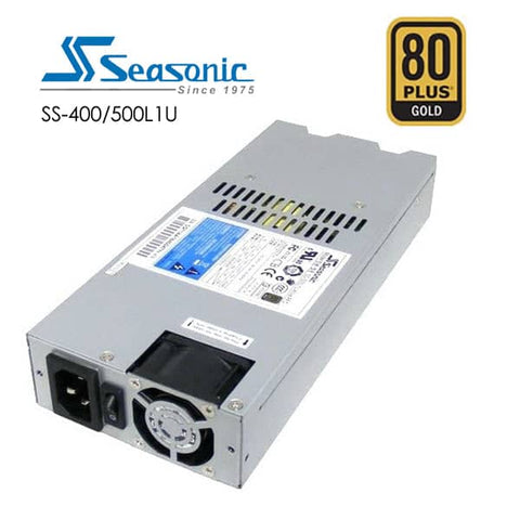 darrahopens Electronics > Battery Chargers & Power SeaSonic 500W Active PFC F3 1U PSU (SS-500L1U)
