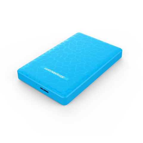 darrahopens Electronics > Battery Chargers & Power Simplecom SE101 Compact Tool-Free 2.5'' SATA to USB 3.0 HDD/SSD Enclosure Blue