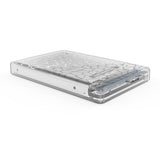darrahopens Electronics > Battery Chargers & Power Simplecom SE101 Compact Tool-Free 2.5'' SATA to USB 3.0 HDD/SSD Enclosure Transparent Clear