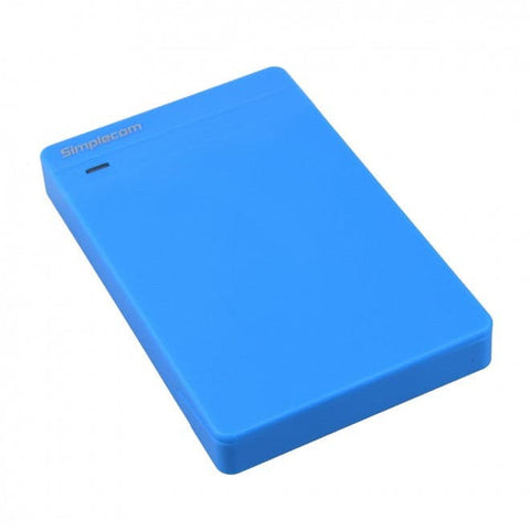 darrahopens Electronics > Battery Chargers & Power Simplecom SE203 Tool Free 2.5" SATA HDD SSD to USB 3.0 Hard Drive Enclosure Blue