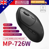Darrahopens Electronics > Computer Accessories 2.4G Wireless Mouse 1600 DPI Nano Receiver for Laptop PC Macbook Optical Sensor