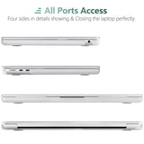 Darrahopens Electronics > Computer Accessories 2023 2022 MacBook Air 13 inch case M2 Model A2681 Hard Shell Case Keyboard Cover White