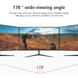 Darrahopens Electronics > Computer Accessories 24" Full HD LED IPS Monitor 1920x1080P 165Hz 16:9 HDMI VGA Monitor-Black