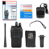 Darrahopens Electronics > Computer Accessories 2pcs Walkie Talkie BF-888S Handheld Two-Way Radio UHF 400-470MHz 5W