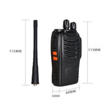 Darrahopens Electronics > Computer Accessories 2pcs Walkie Talkie BF-888S Handheld Two-Way Radio UHF 400-470MHz 5W
