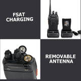 Darrahopens Electronics > Computer Accessories 2pcs Walkie Talkie BF-888S Handheld Two-Way Radio UHF 400-470MHz 5W
