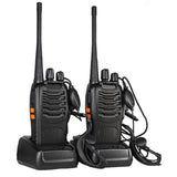 Darrahopens Electronics > Computer Accessories 2pcs Walkie Talkie BF-888S Handheld Two-Way Radio UHF 400-470MHz 5W