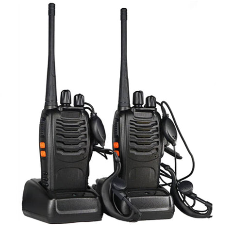 Darrahopens Electronics > Computer Accessories 2pcs Walkie Talkie BF-888S Handheld Two-Way Radio UHF 400-470MHz 5W