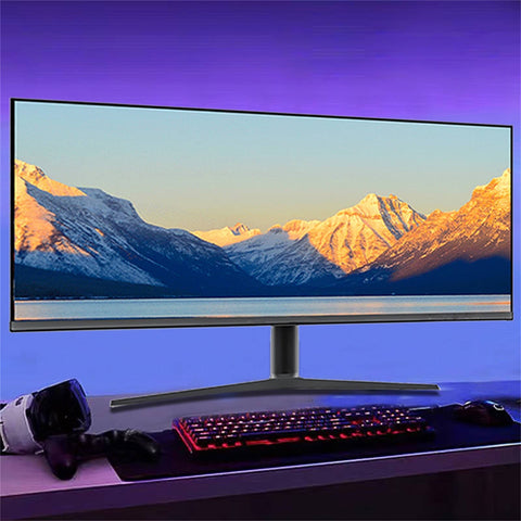 Darrahopens Electronics > Computer Accessories 34 Inch Ultrawide 3440x1440 HDMI DP 165Hz 1000:1 Flat LED Gaming Monitor
