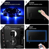 Darrahopens Electronics > Computer Accessories 3M LED Strip Lights Rope Light for TV, Gaming and Computer (Lights Strip App with Remote Control)