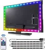 Darrahopens Electronics > Computer Accessories 3M LED Strip Lights Rope Light for TV, Gaming and Computer (Lights Strip App with Remote Control)