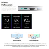 darrahopens Electronics > Computer Accessories Adam Elements CASA HUB 10E SUPER DOCK USB-C TB3 8K HDMI Macbook Laptop