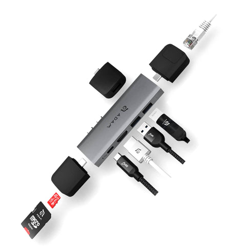 darrahopens Electronics > Computer Accessories Adam Elements CASA HUB 10E SUPER DOCK USB-C TB3 8K HDMI Macbook Laptop