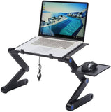 Darrahopens Electronics > Computer Accessories Adjustable Laptop Stand with Mouse Pad