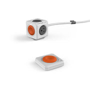 darrahopens Electronics > Computer Accessories Allocacoc Powercube Extended Remote 4-Outlets + Remote control button
