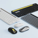 Darrahopens Electronics > Computer Accessories Bluetooth Wireless PC Keyboard Mouse Set For Computer Laptop Power Saving PC