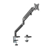 Darrahopens Electronics > Computer Accessories BRATECK Single Monitor EPIC Gas Spring Aluminum Monitor Arm Fit Most 17'-32' Monitors, Up to 9kg per screen VESA 75x75/100x100 Space Grey