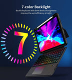 Darrahopens Electronics > Computer Accessories CHOETECH BH-018 Wireless Keyboard with Touchpad and Backlight for iPad Pro 11 " (Black)