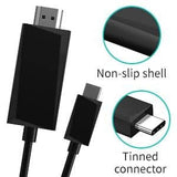 darrahopens Electronics > Computer Accessories CHOETECH CH0020 4K 60Hz USB-C to HDMI Cable 2M