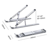 Darrahopens Electronics > Computer Accessories CHOETECH H045-SL Aluminum Foldable Laptop Stand