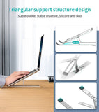 Darrahopens Electronics > Computer Accessories CHOETECH H045-SL Aluminum Foldable Laptop Stand