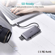 darrahopens Electronics > Computer Accessories CHOETECH HUB-M15 USB-C 9-in-1 Multifunction Adapter