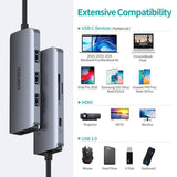 darrahopens Electronics > Computer Accessories CHOETECH HUB-M19 USB-C 7-in-1 Multifunction Adapter