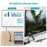 darrahopens Electronics > Computer Accessories CHOETECH HUB-M19 USB-C 7-in-1 Multifunction Adapter