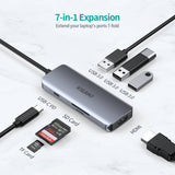 darrahopens Electronics > Computer Accessories CHOETECH HUB-M19 USB-C 7-in-1 Multifunction Adapter