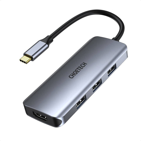 darrahopens Electronics > Computer Accessories CHOETECH HUB-M19 USB-C 7-in-1 Multifunction Adapter